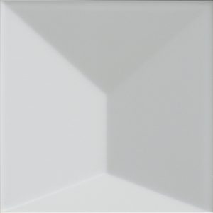 Porcelanosa Faces S3 Blanco Tile 12.5 x 12.5 cm
