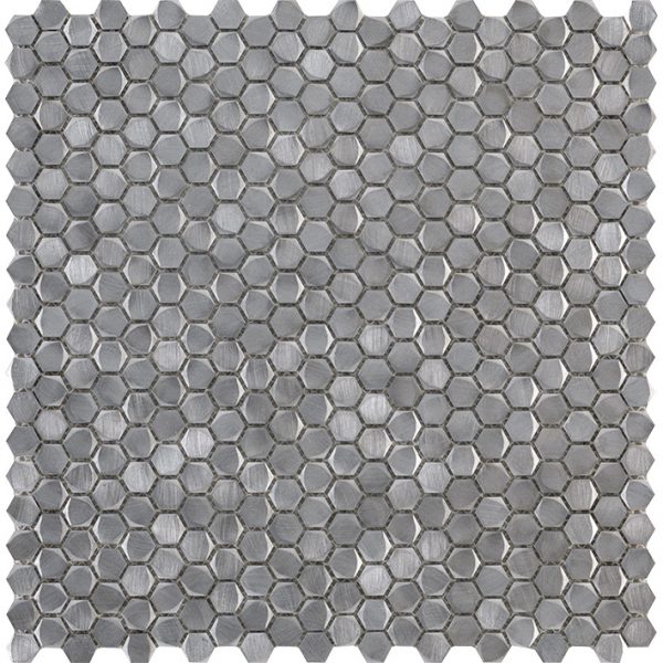 Porcelanosa Gravity Aluminium Hexagon Metal Tile